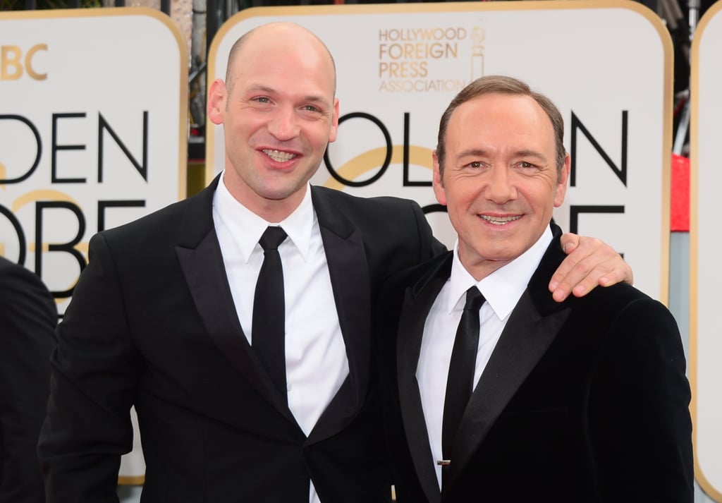House of Cards's Corey Stoll and Kevin Spacey got together for the cameras.