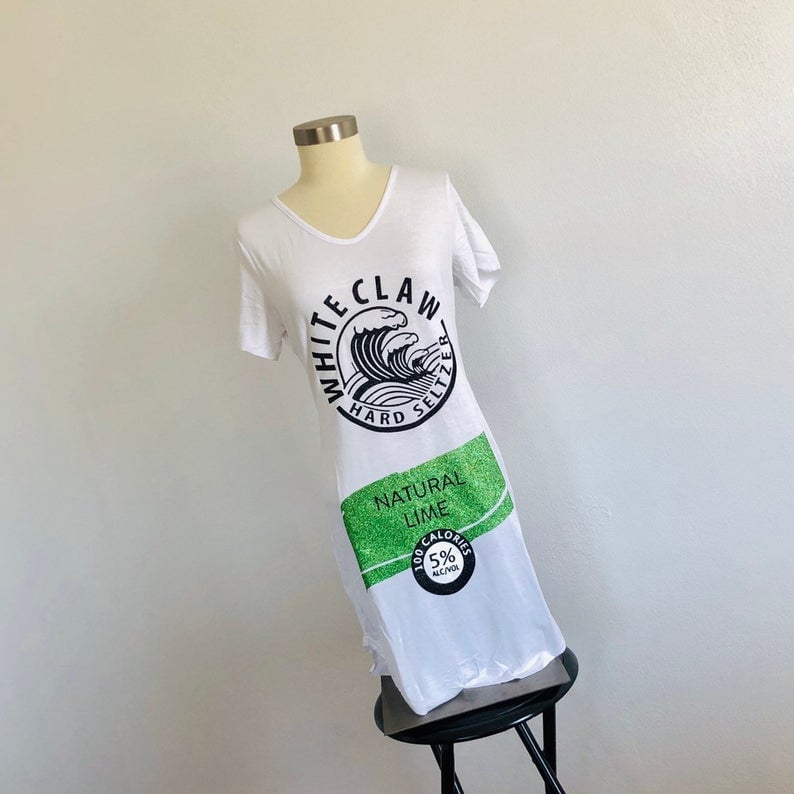 White Claw Halloween Costume Dress — Natural Lime