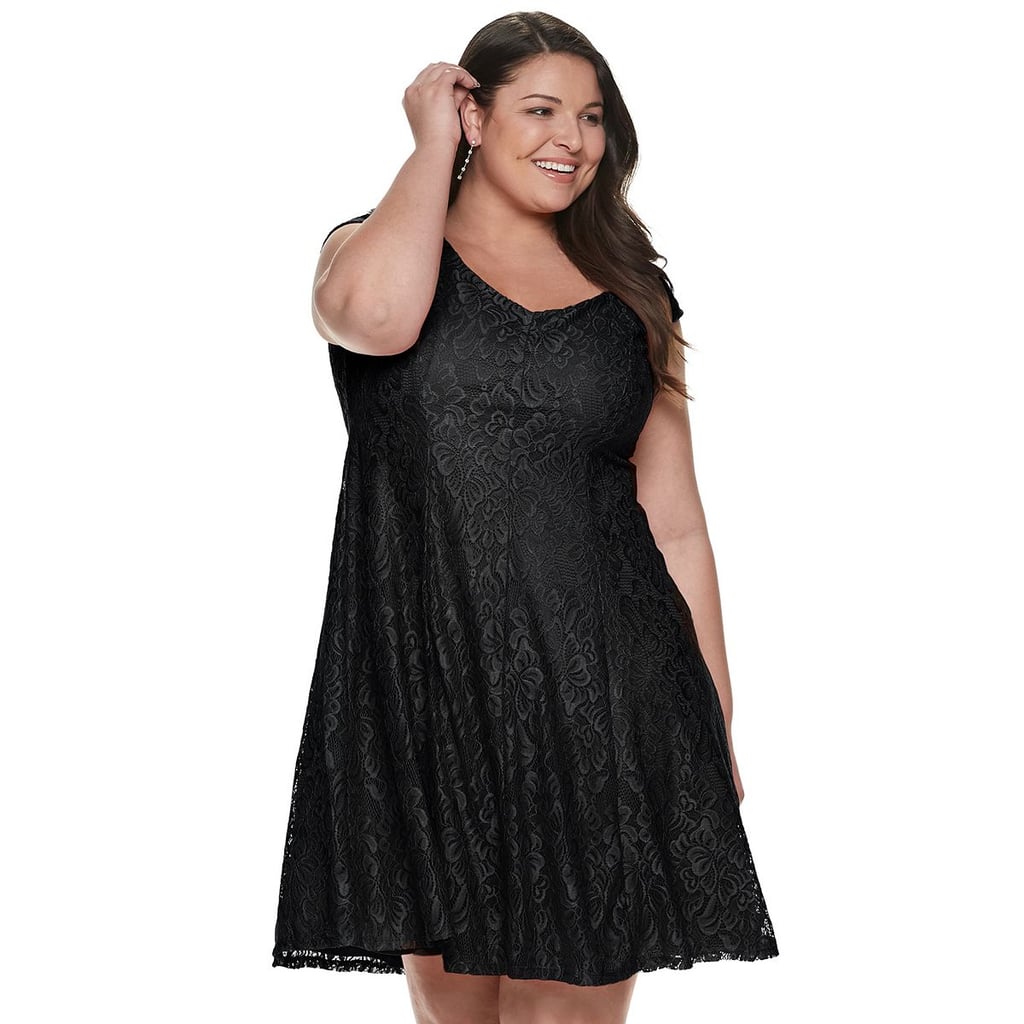 Suite 7 Lace Fit & Flare Dress