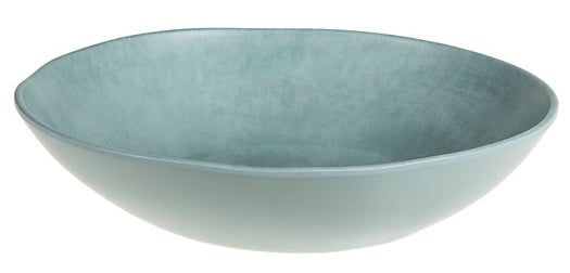 Bee & Willow Jadeite Melamine and Bamboo Serving Bowl