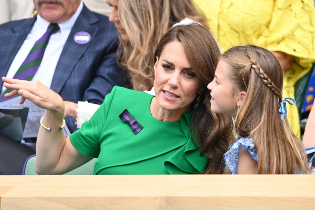 Princess Charlotte and Prince George at Wimbledon 2023