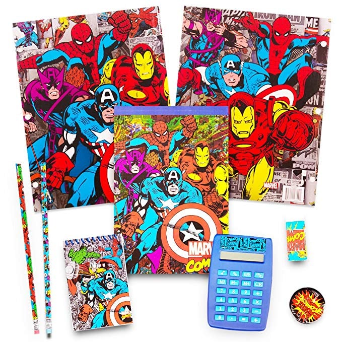 Marvel Avengers School Supplies Value Pack