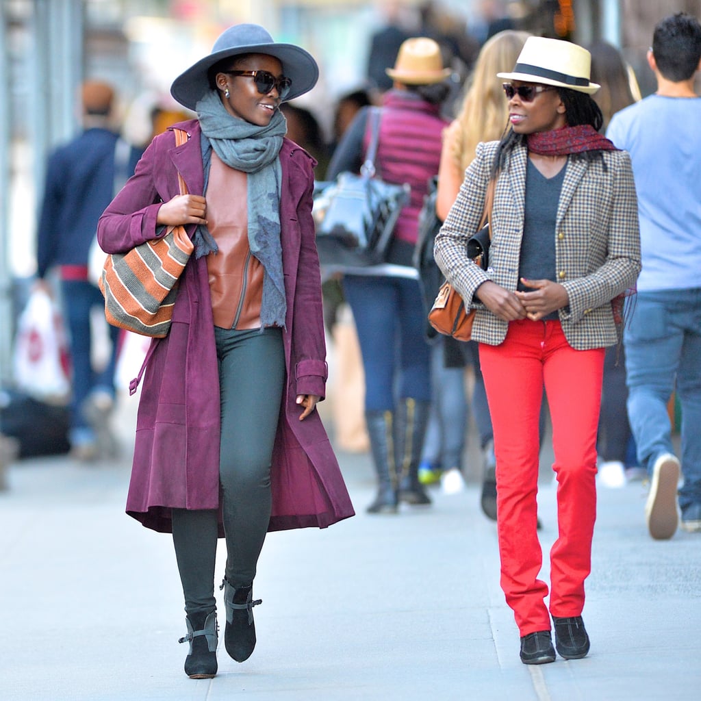 Lupita Nyong'o Walking in NYC With Zainab Jah Pictures