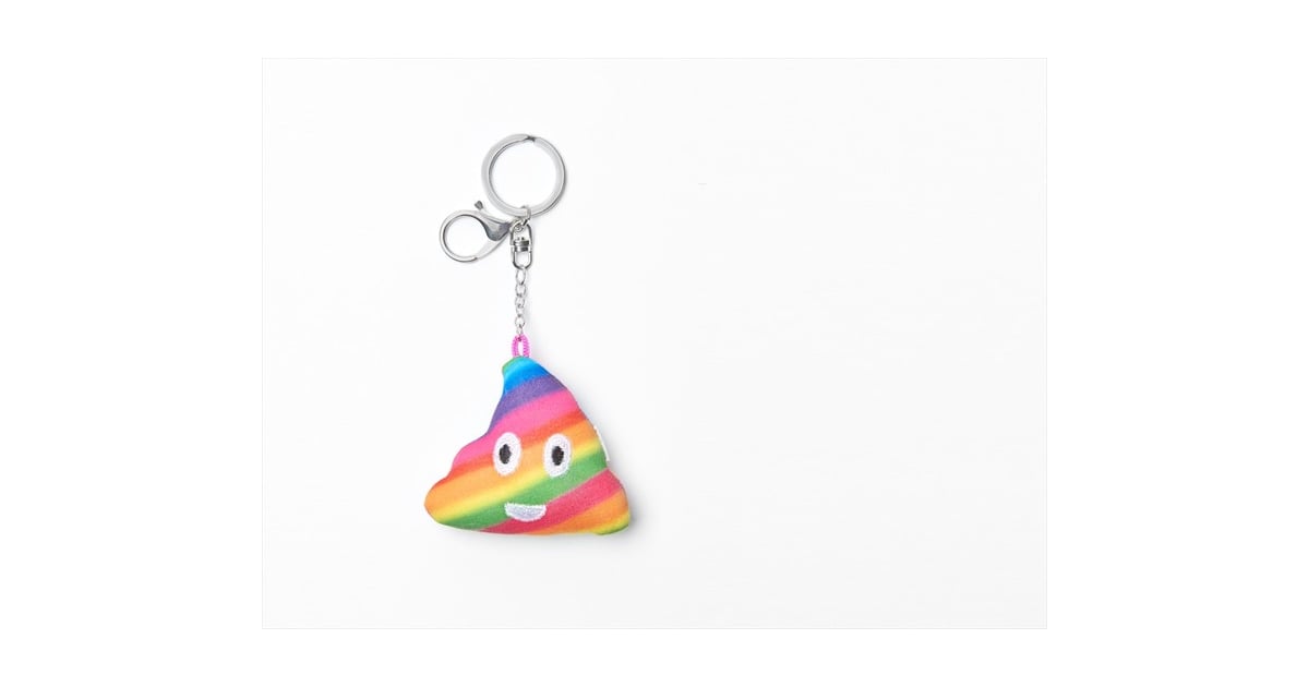 Rainbow Poop Emoji Keychain Rainbow Gifts For Kids POPSUGAR Family