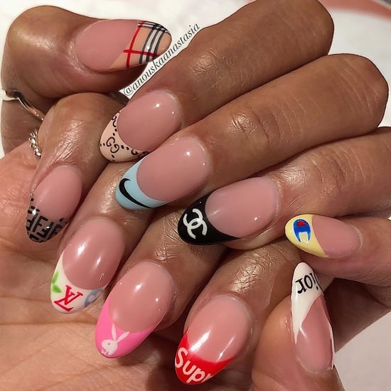 Sandras nails  Louis Vuitton monogram nails designs   Facebook