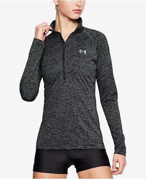Under Armour UA Tech Half-Zip Top | The Best Workout Clothes From Macy ...