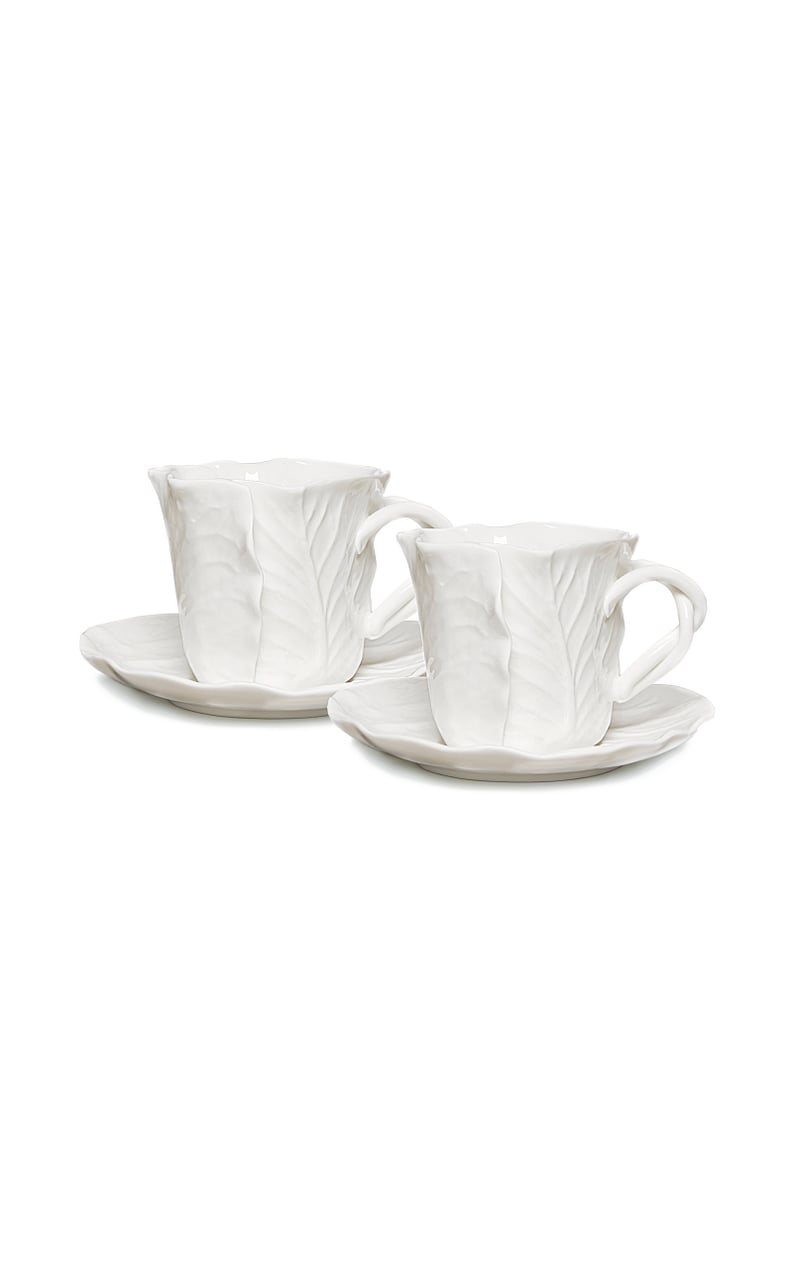 Lettuce Ware Cup and Saucer