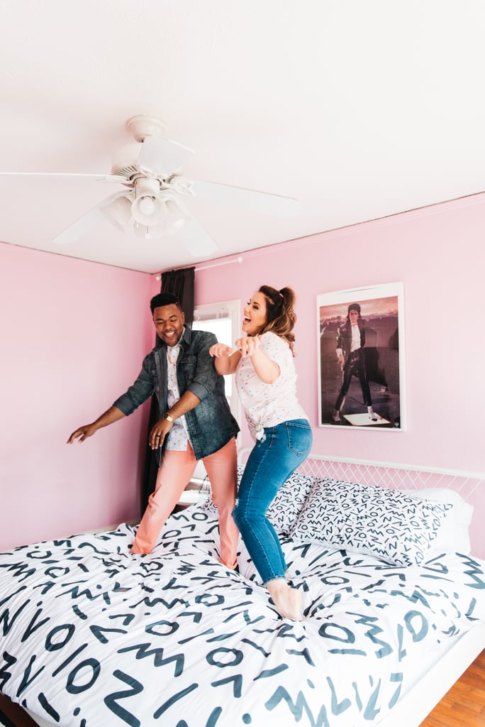 Retro '80s and '90s Engagement Shoot