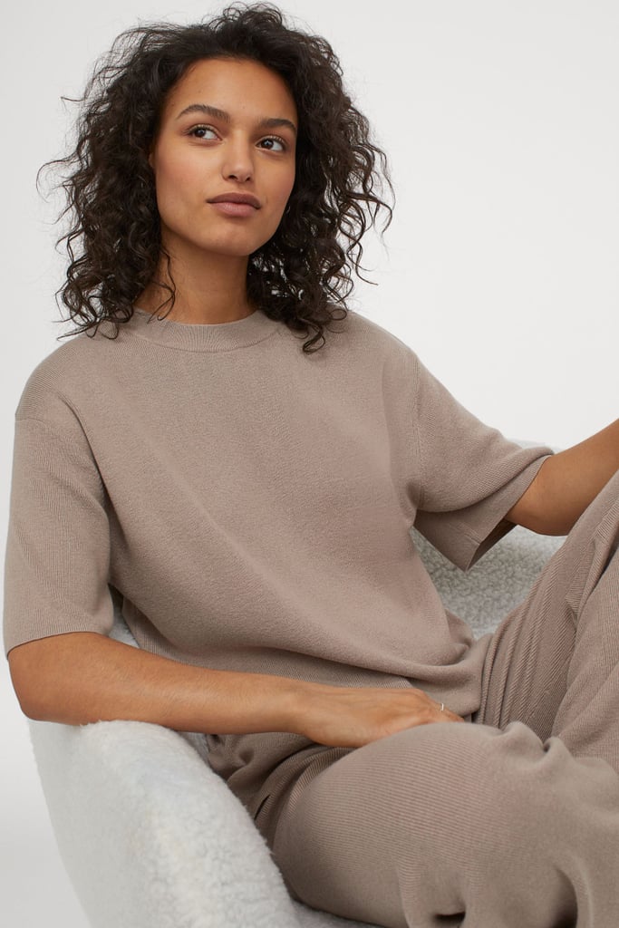 Fine knit t shirt Clearance