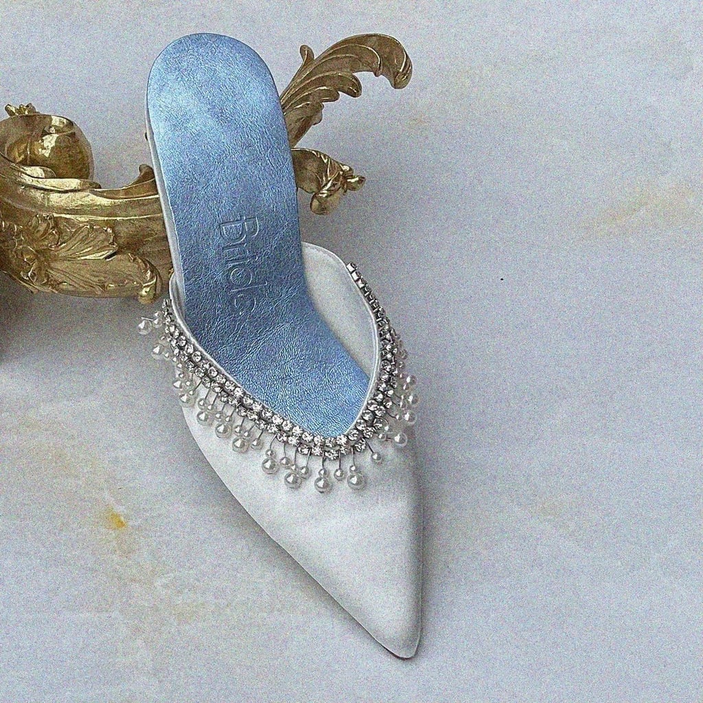 Alice Bow Something Blue Wedding Insoles