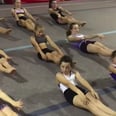 These Gymnasts' Baby Shark Ab Routine Is So Impressive, I'm Sore Just Watching It