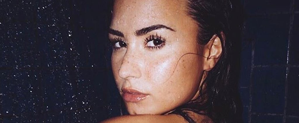 Demi Lovato No-Makeup Selfies