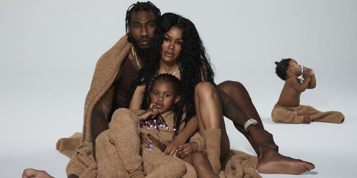 Teyana Taylor, Iman Shumpert, and Their Daughters Star in a New Skims Cozy Campaign