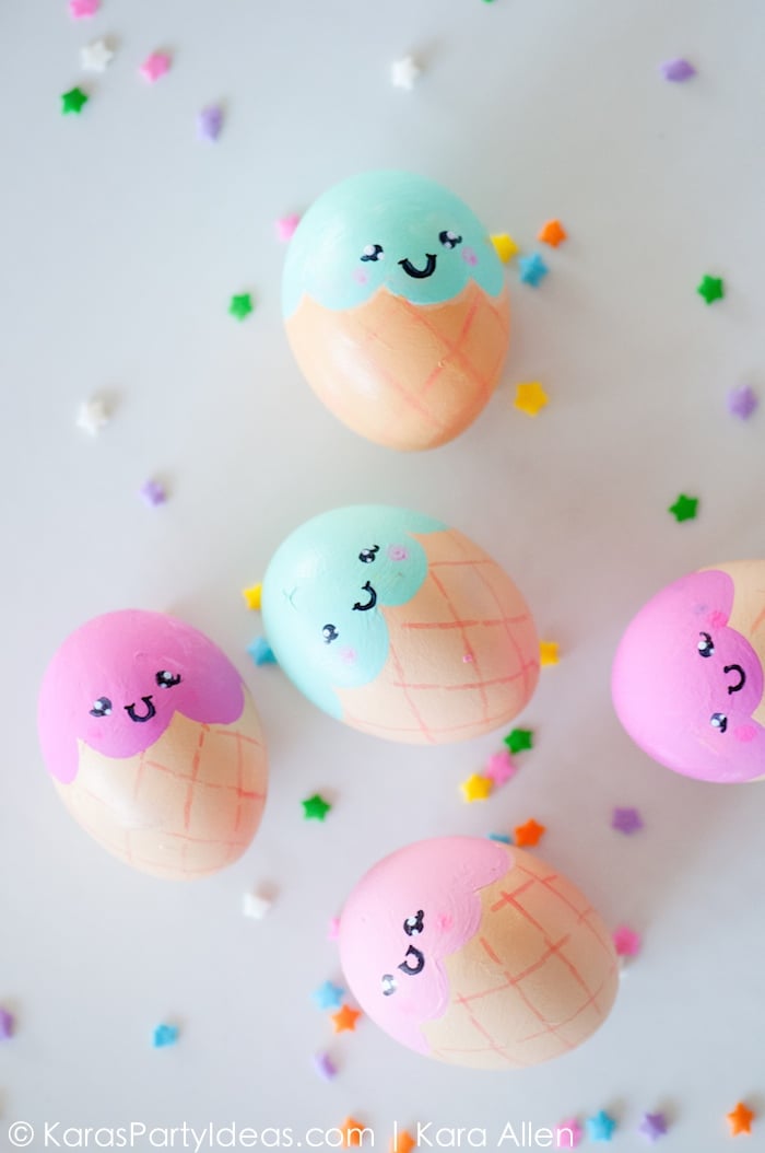 Ice Cream Easter Eggs