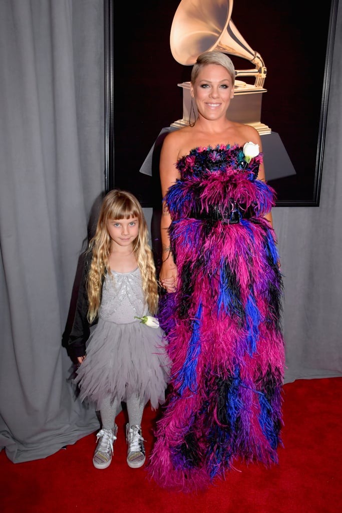 Pink and Willow Hart at 2018 Grammys