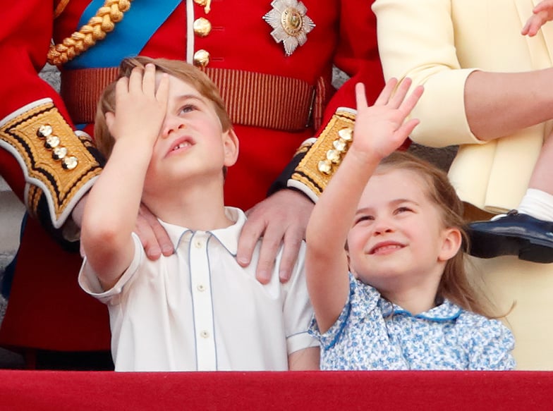 Prince George and Princess Charlotte