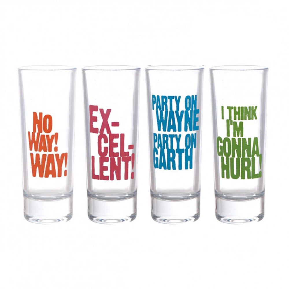Wayne's World Shot Glass Set