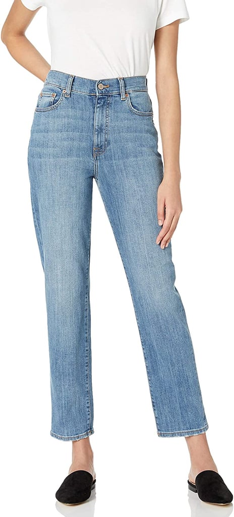 The Drop Miranda High-Rise Straight Fit Ankle Jean