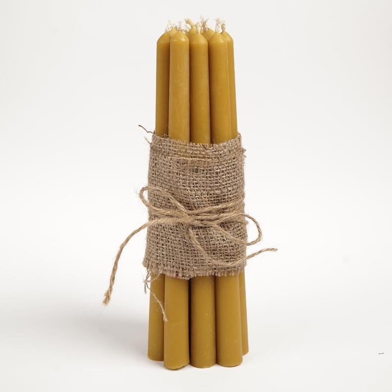 Beeswax Taper Candles