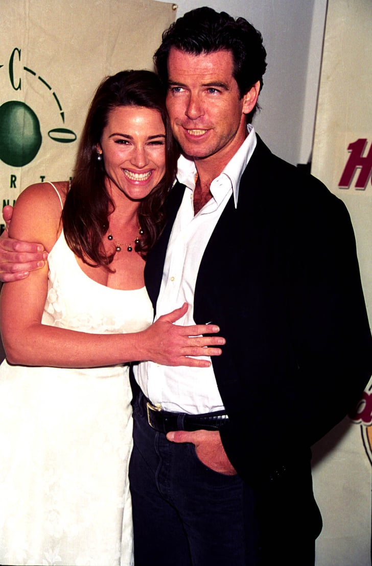 1996 Pierce Brosnan and Keely Shaye Smith Cute Photos POPSUGAR