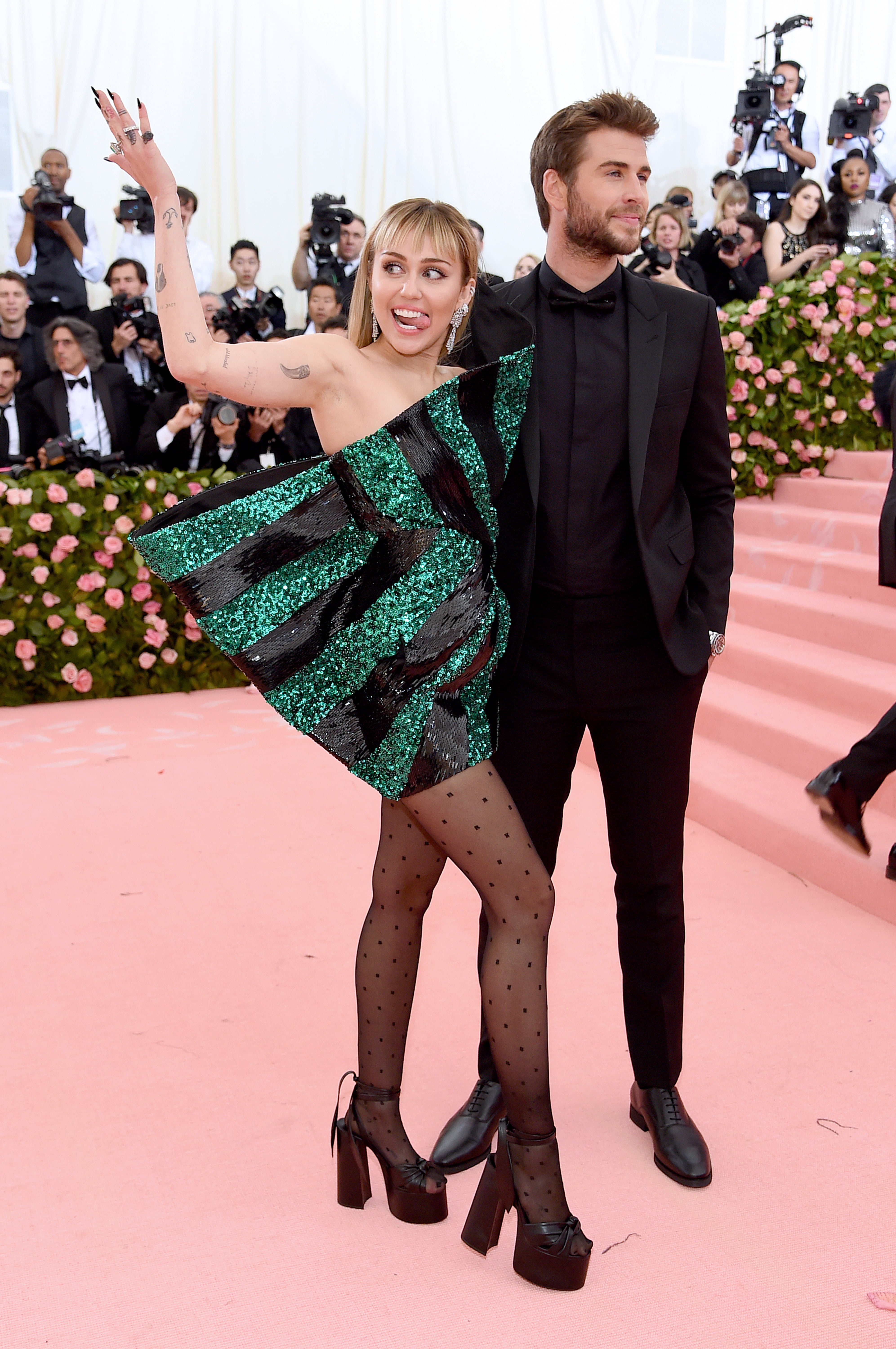 Miley cyrus met gala dress hot sale