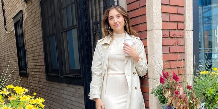 Rib-Knit Sweater and Midi Skirt 