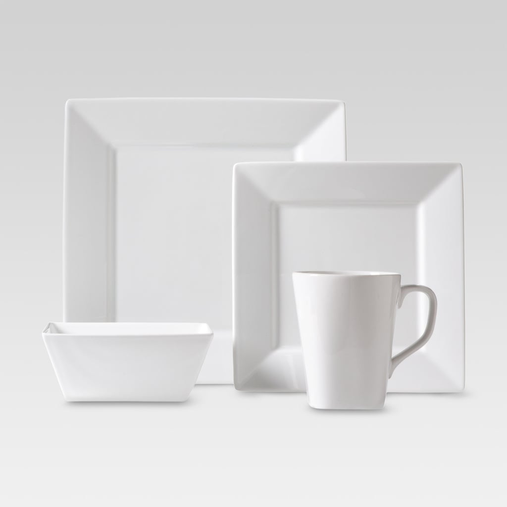 Square Stoneware Dinner Set