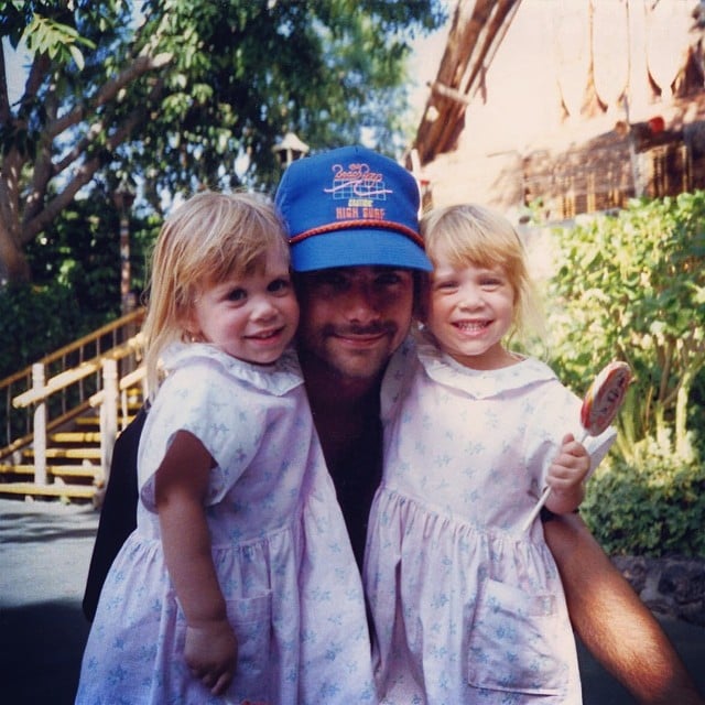 John Stamos shared the cutest throwback photo of himself and the Olsen twins.
Source: Instagram user johnstamos