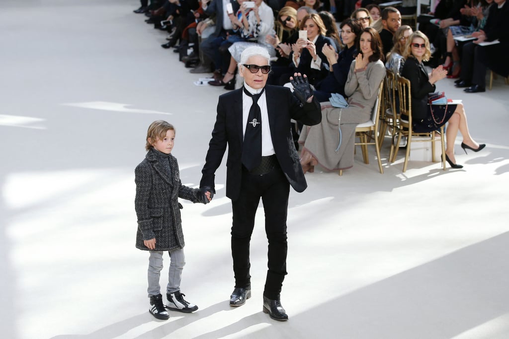 Karl Lagerfeld Took His Bow