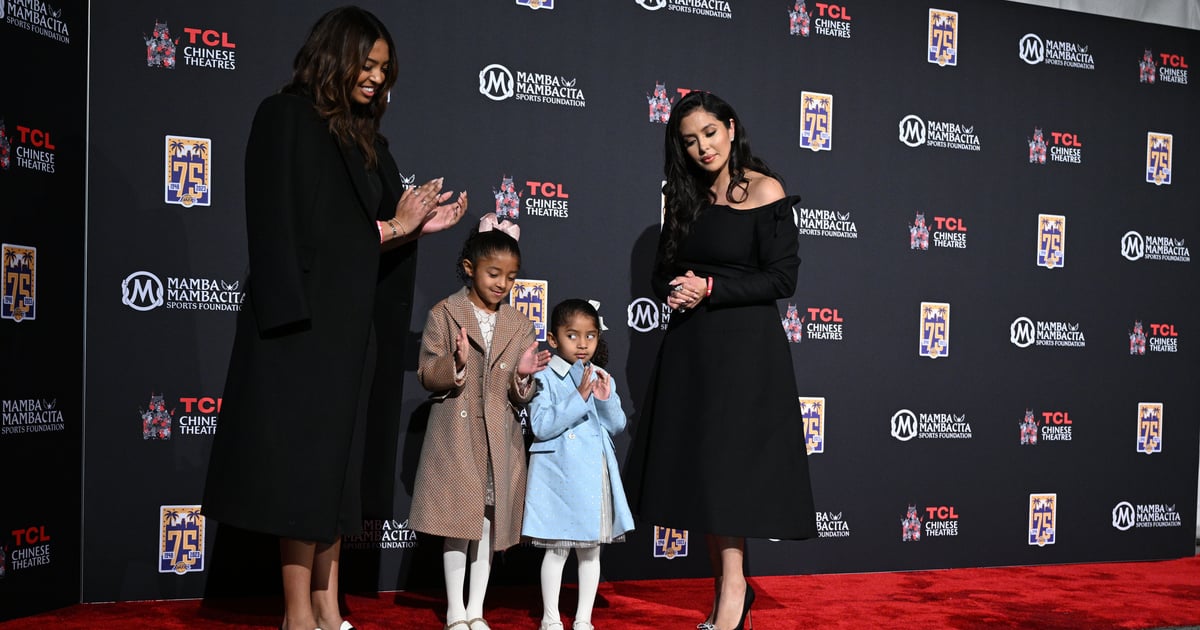 Vanessa Bryant and Daughters at Kobe Bryant’s LA Ceremony