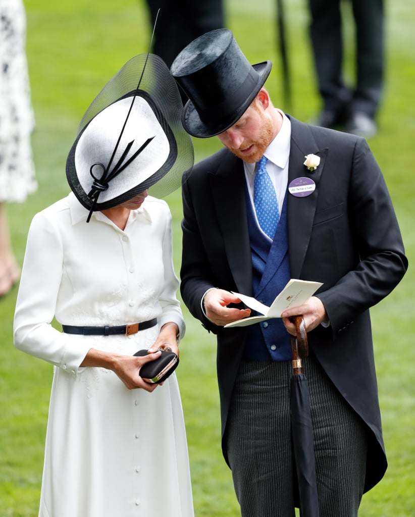 Meghan Markle and Prince Harry Reading a Race Card 2018