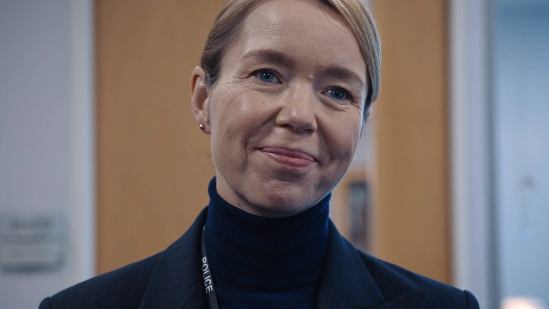 WARNING: Embargoed for publication until 00:00:01 on 13/04/2021 - Programme Name: Line of Duty S6 - TX: n/a - Episode: Line Of Duty - Ep 5 (No. n/a) - Picture Shows: *NOT FOR PUBLICATION UNIL 00:01HRS, TUESDAY 13th APRIL, 2021* Carmichael (ANNA MAXWELL MARTIN) - (C) World Productions - Photographer: Screen Grab