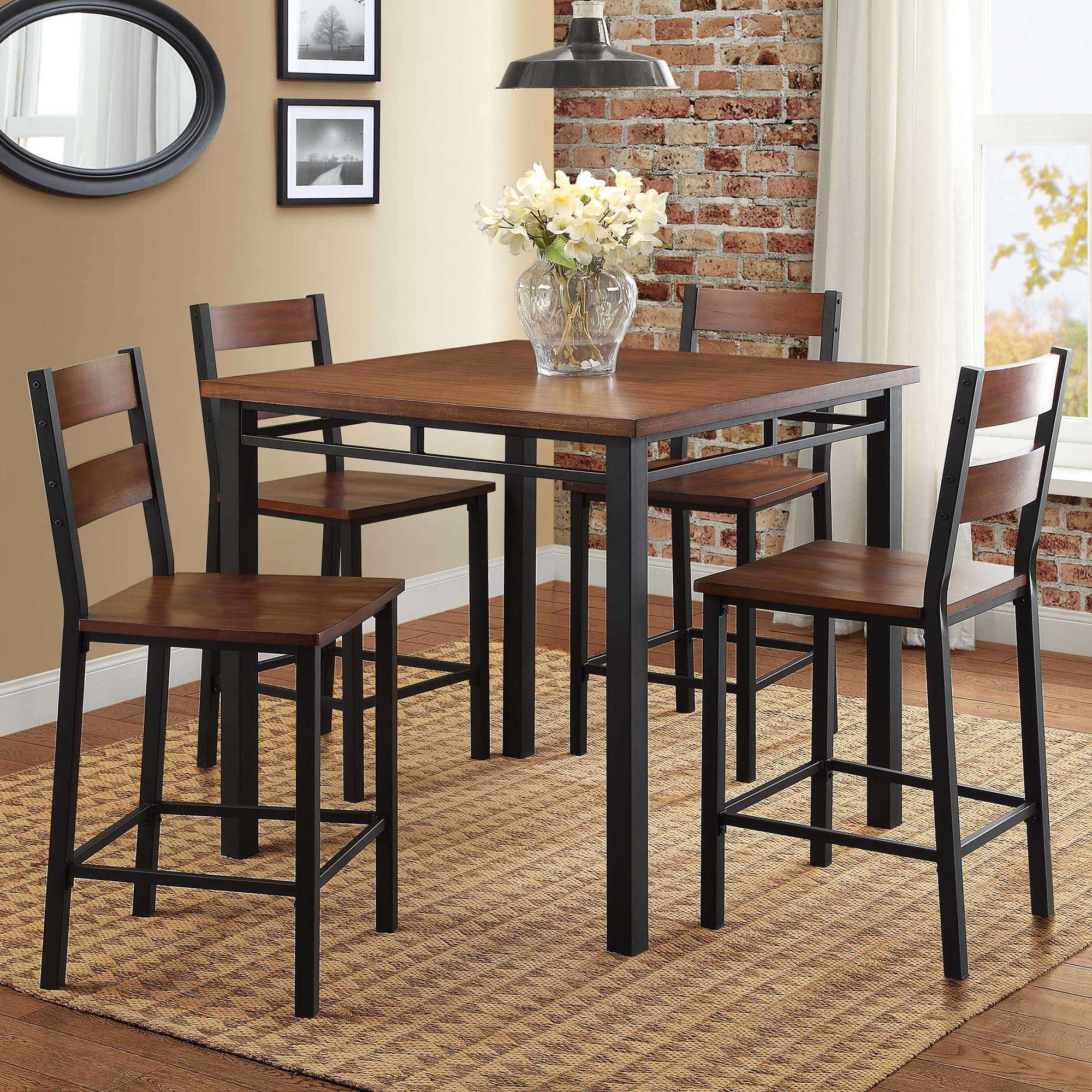 5 piece counter height 2024 dining set under $200