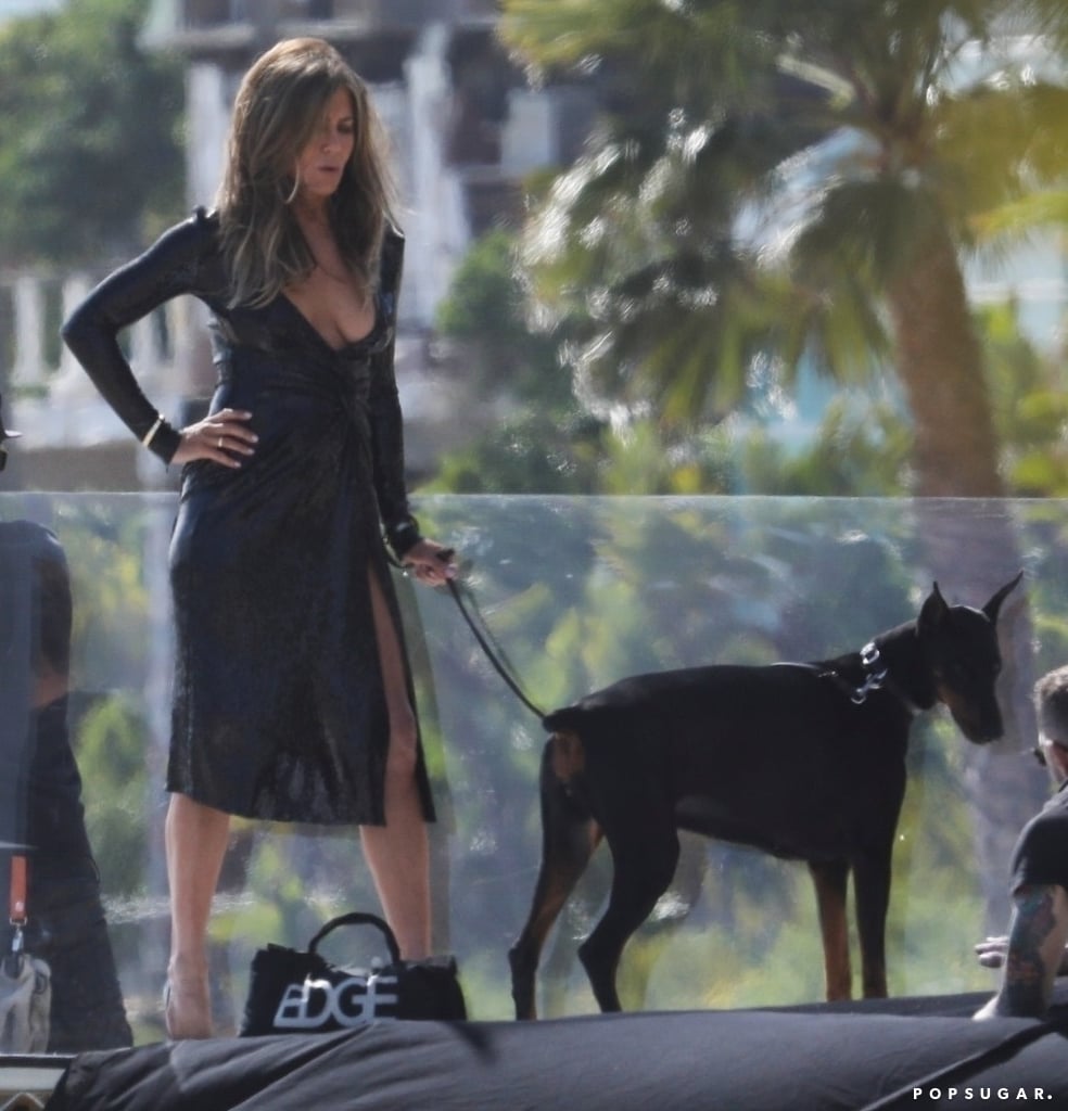 Jennifer Aniston Doing a Photo Shoot in Malibu March 2019