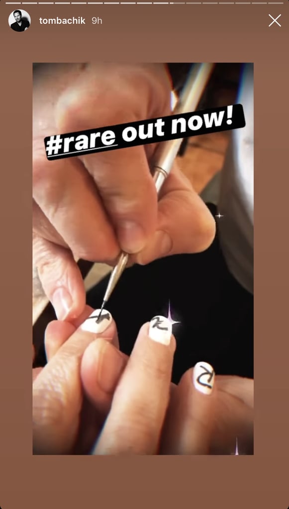 Selena Gomez's Nail Art For Her Rare Album Release