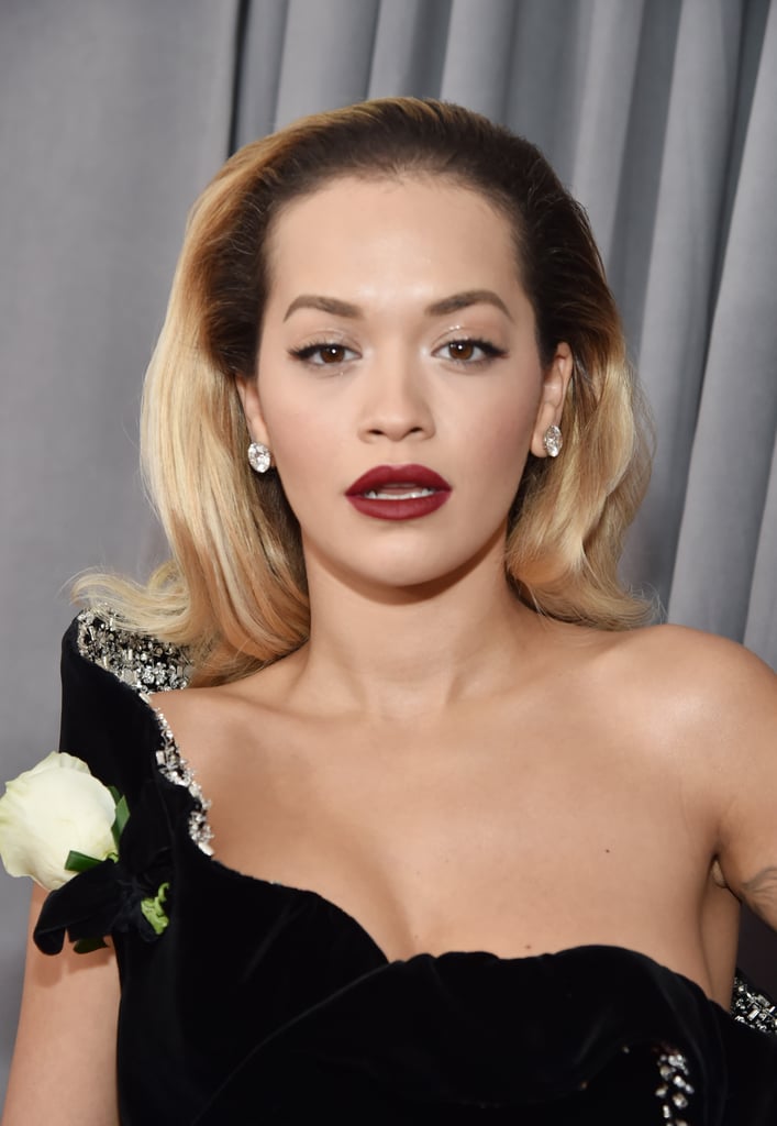 Rita Ora Hair and Makeup Grammys 2018