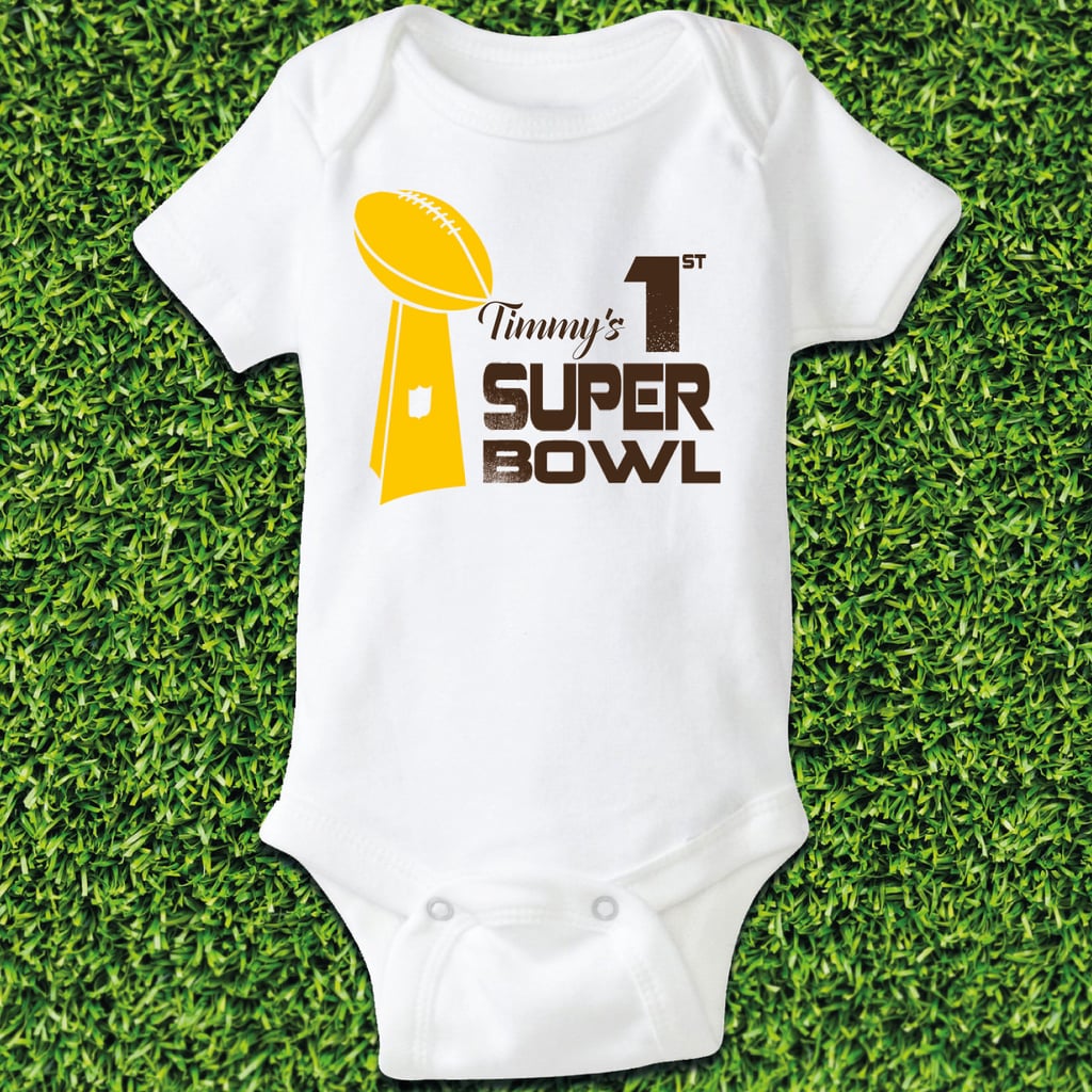 Baby's First Super Bowl Trophy Onesie