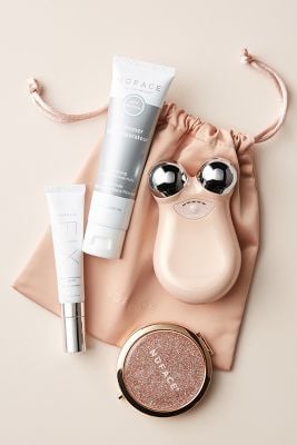 NuFACE Mini Shimmer All Night Gift Set