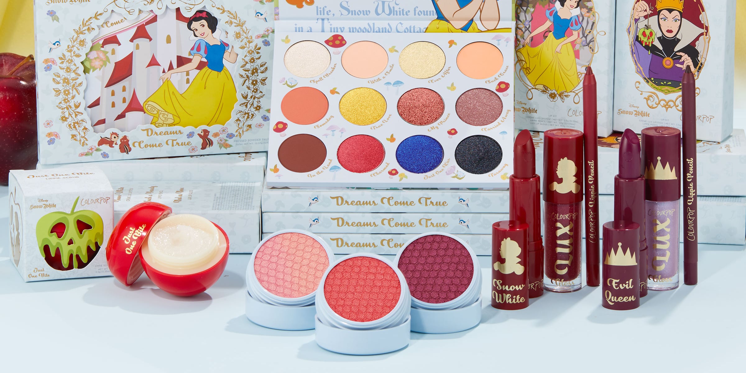 ColourPop x Disney Snow White Makeup Collection