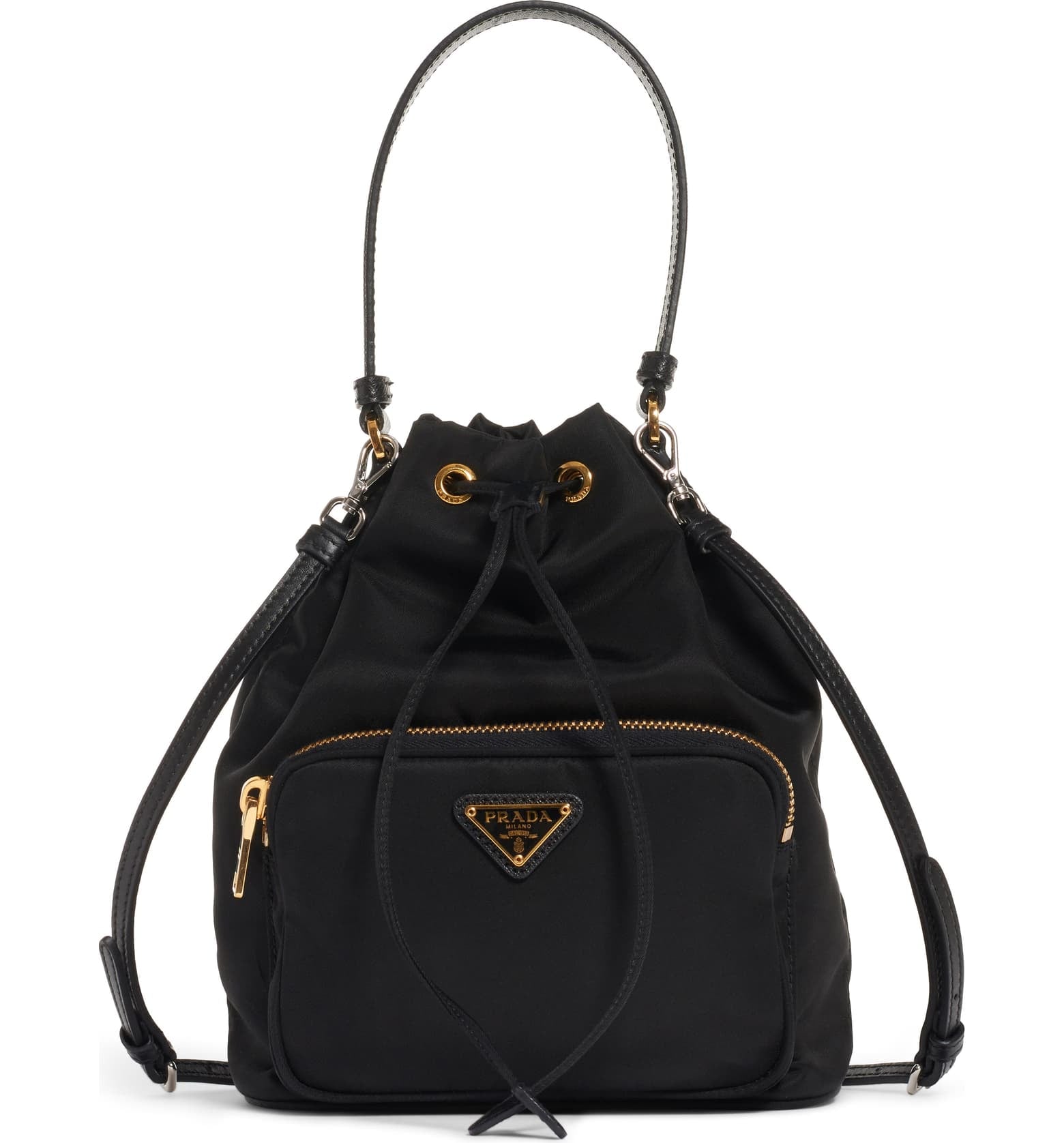 حالة ممتلئ شبكة prada nylon handbags 