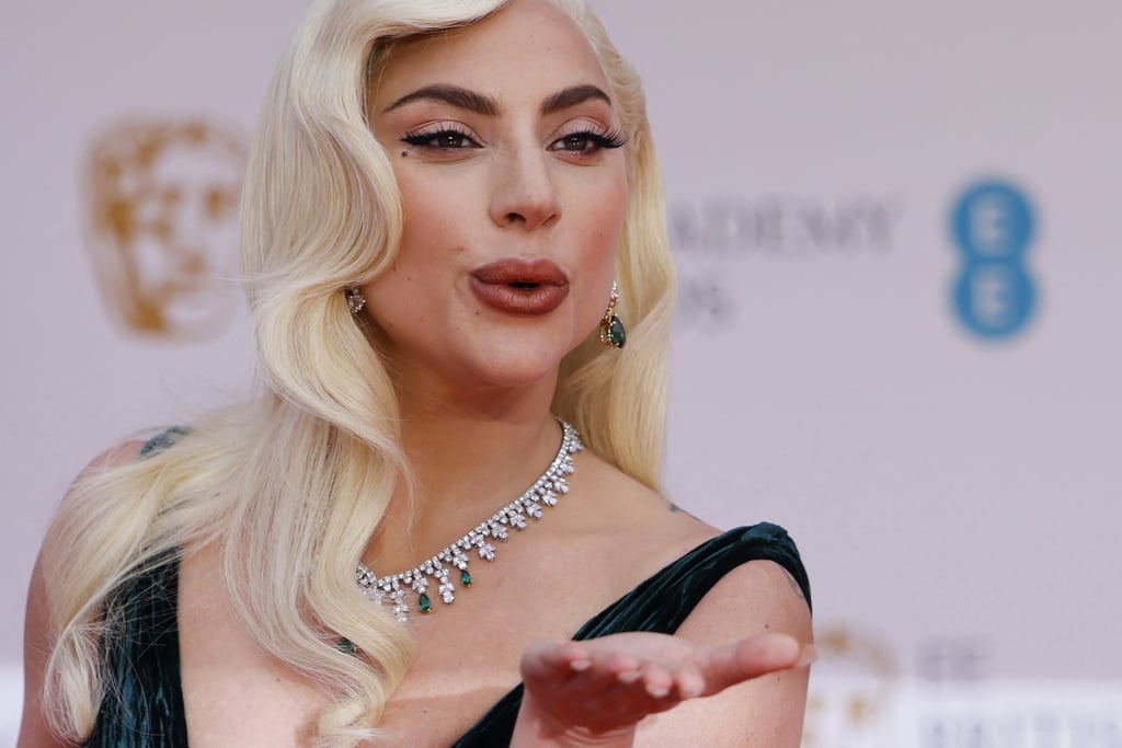 Lady Gaga's Old Hollywood Glamour at the 2022 BAFTA Film Awards