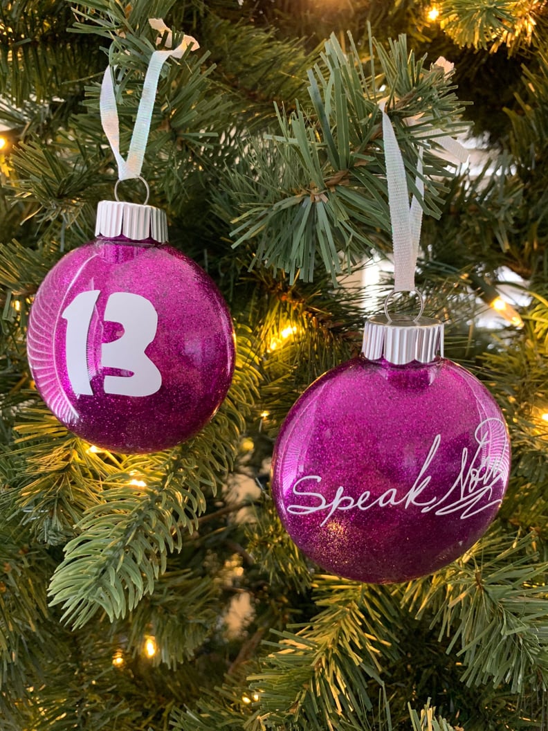 Taylor Swift Speak Now Album Ornament