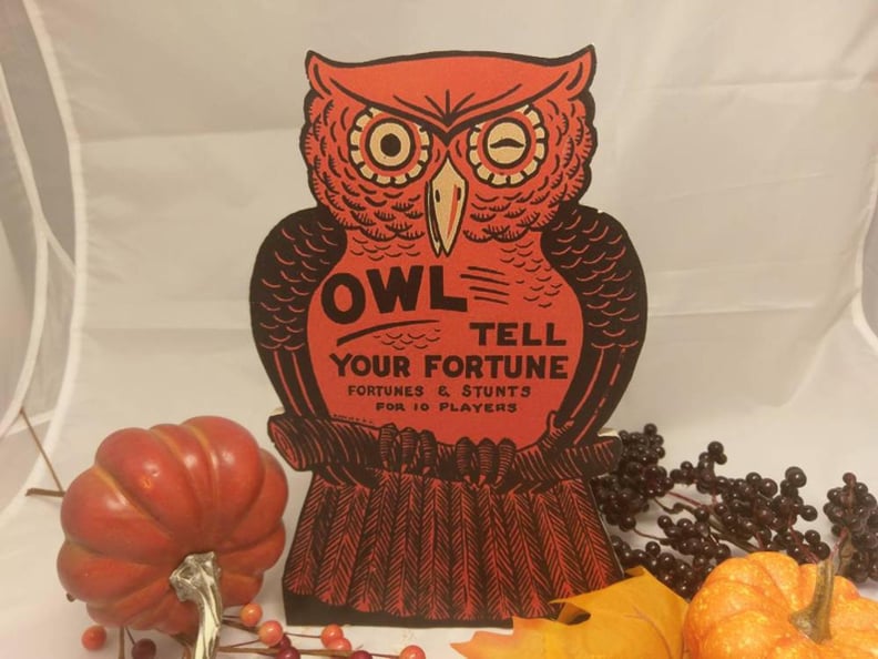 Vintage Owl Tell Your Fortune