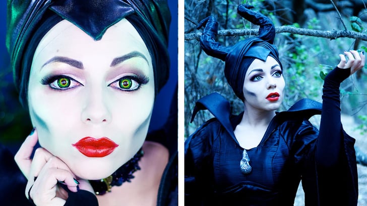Maleficent | Best Halloween Makeup Tutorials on YouTube | POPSUGAR ...