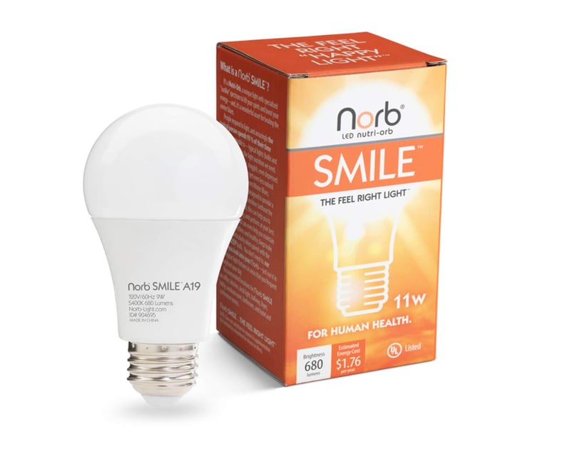 NorbSMILE Advanced Full-Spectrum A19 LED Light Bulb