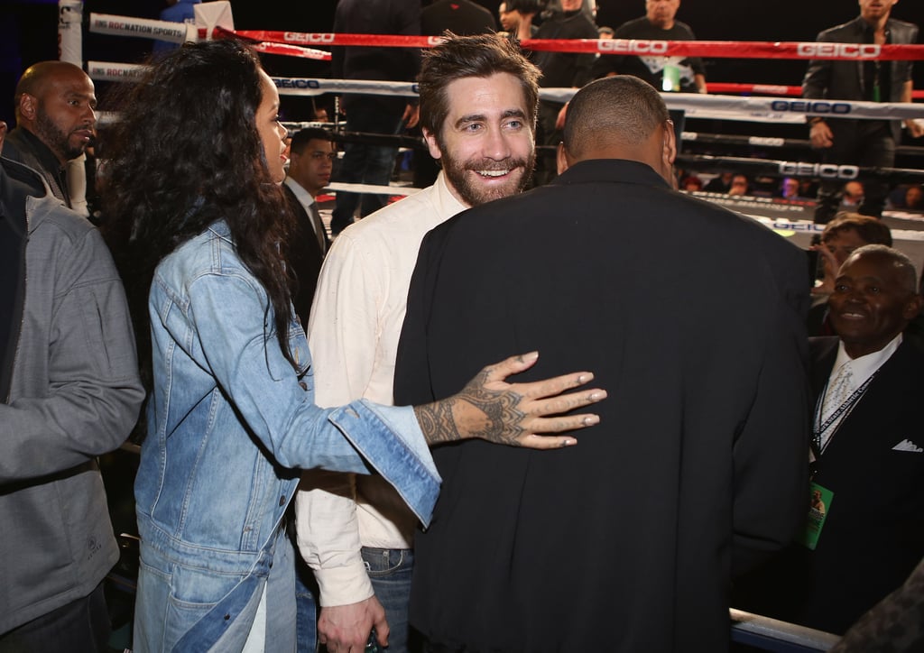 Rihanna, Jake Gyllenhaal, and Jay Z at Boxing Night | Photos
