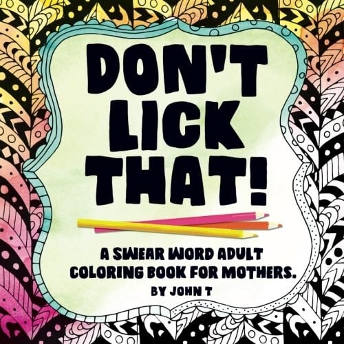 Swear Word Coloring Book For Moms