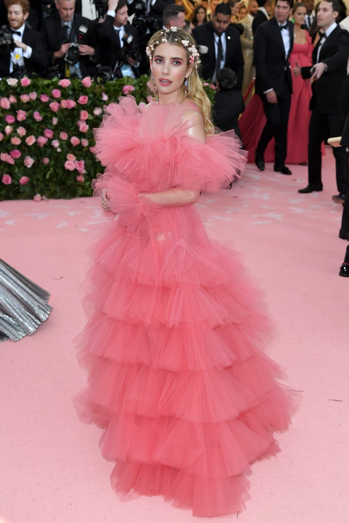 Emma Roberts Taking Influence From Chanel at the Met Gala