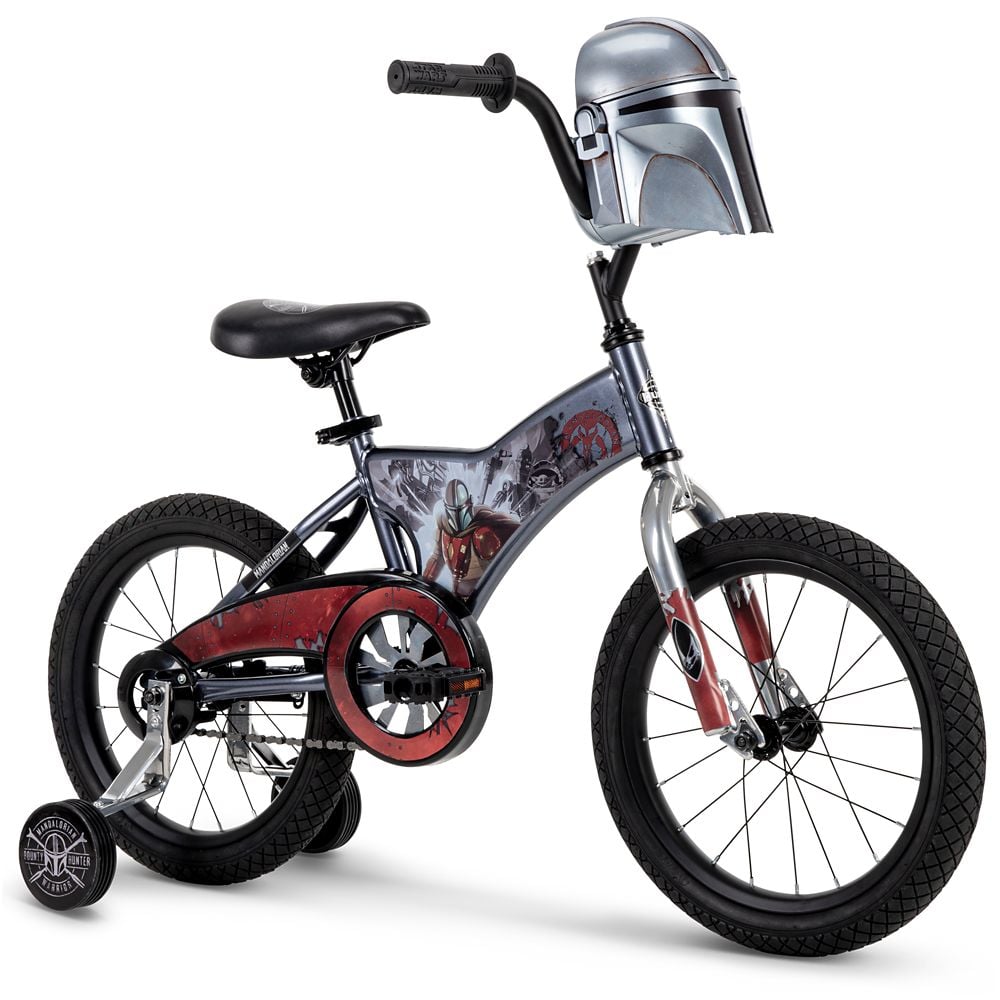 Best Bike With Training Wheels For Five Year Old: Huffy Star Wars: The Mandalorian Bike