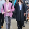Priyanka Chopra's Denim Suit Is So Cool, We Forgot Nick Jonas Was Standing Next to Her